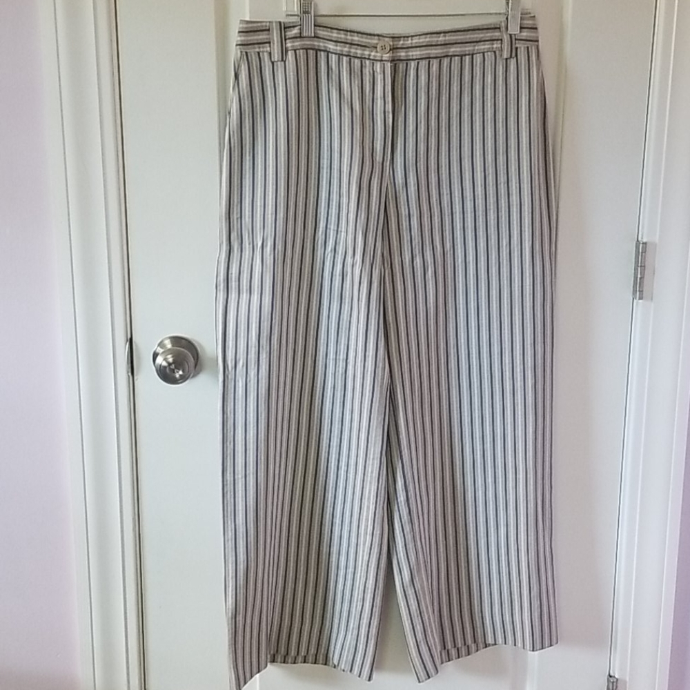Armani Collezioni Striped Pants
